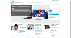 Desktop Screenshot of dellfinancialservices.com